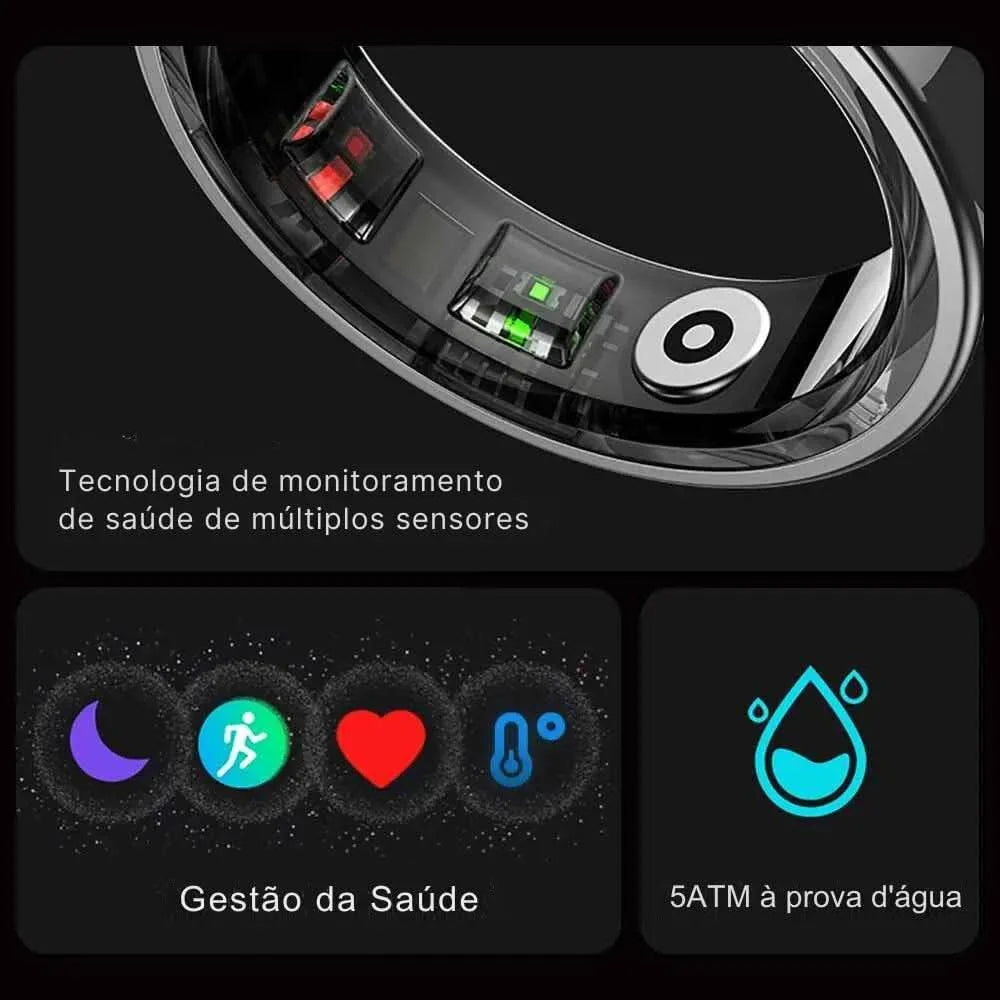 Anel Inteligente VITA Ring - A Prova D'Aguá