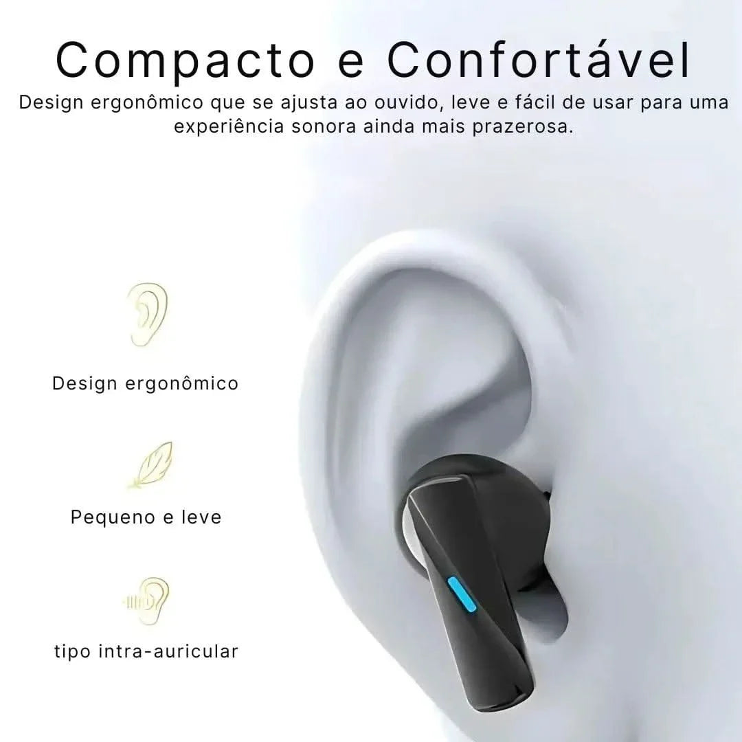 Fones de Ouvido com Áudio 9D