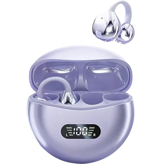 Fone Bluetooth FreeClips Open Ear Confortável e Moderno